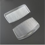 Pieptene din plastic Transparent pentru par sau Voal de Mireasa BT01